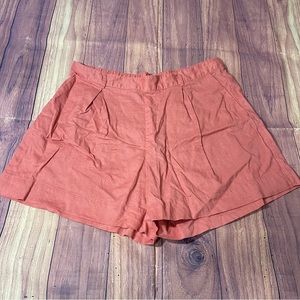 Ava & Viv Linen Blend Shorts